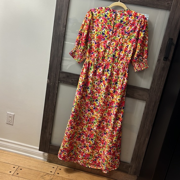 Tulip Creations Exclusive Floral Print Dress - Picture 5 of 5